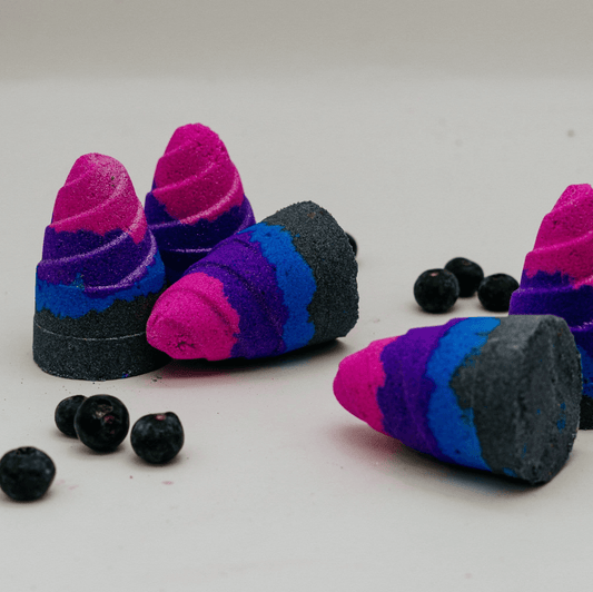 Blueberry Twistee Bath Bomb