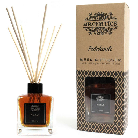 200ml Patchouli Essential Oil Reed Diffuser