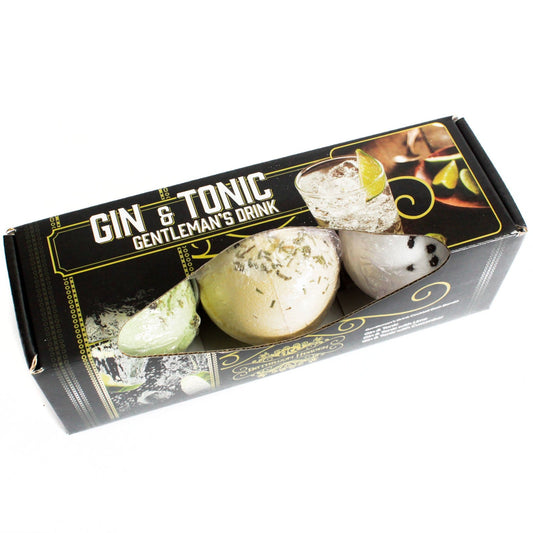 Gin & Tonic Cocktail Bath Bombs - Set of 3