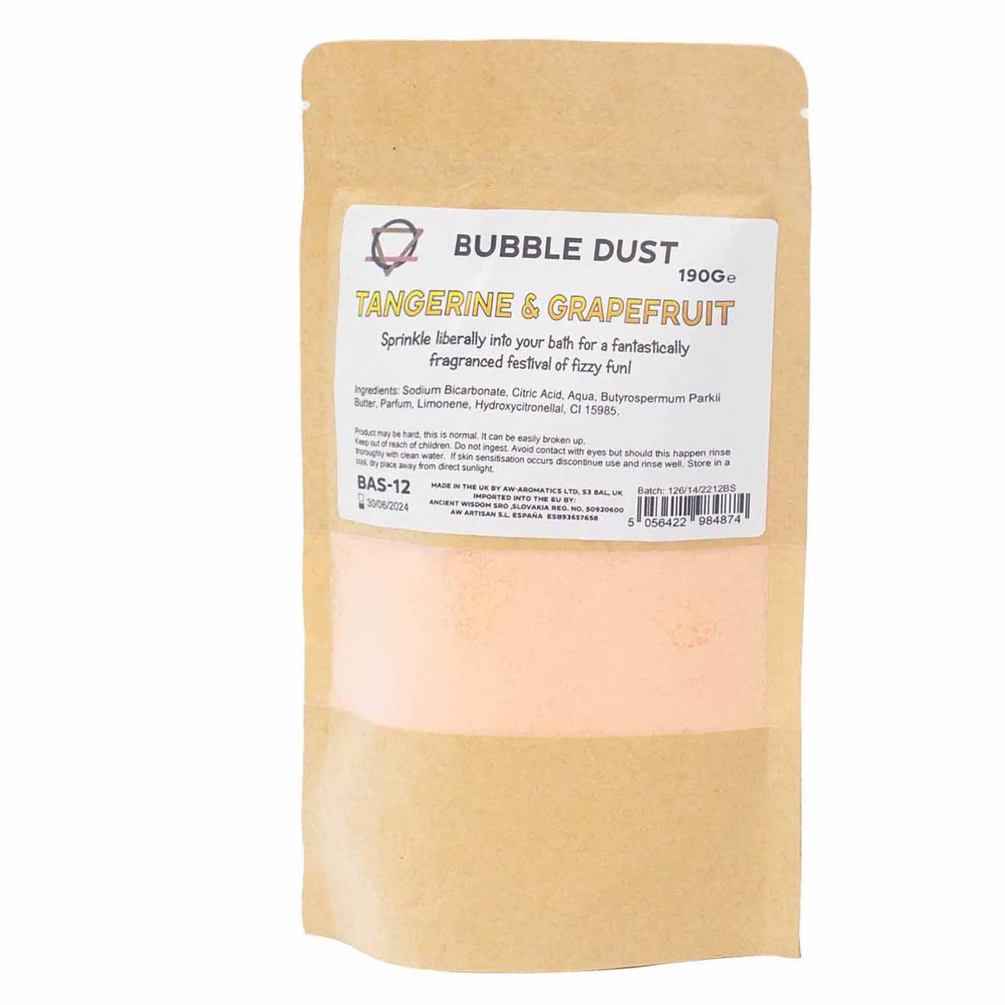 Tangerine & Grapefruit Bath Dust