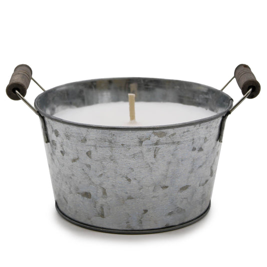 Citronella Zinc Bowl Outdoor Candle- 30hrs