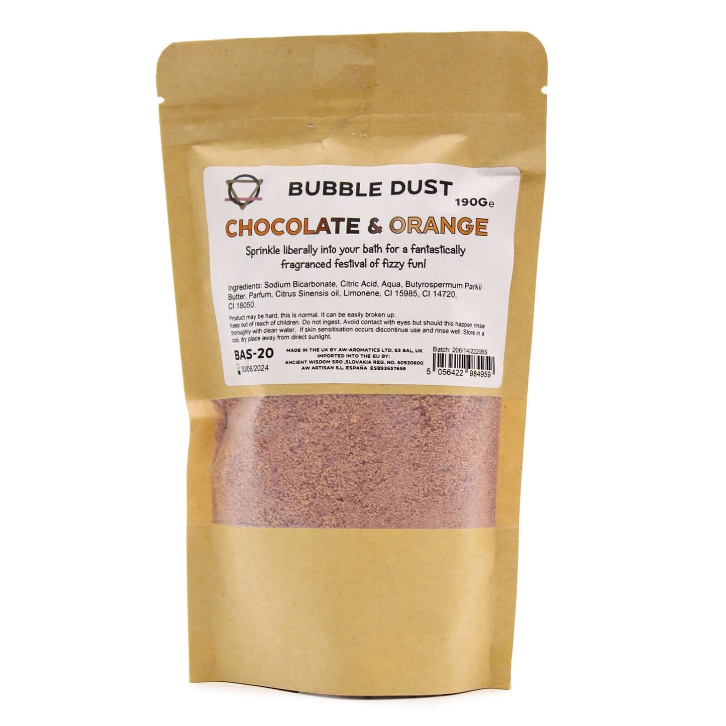 Chocolate & Orange Bath Dust