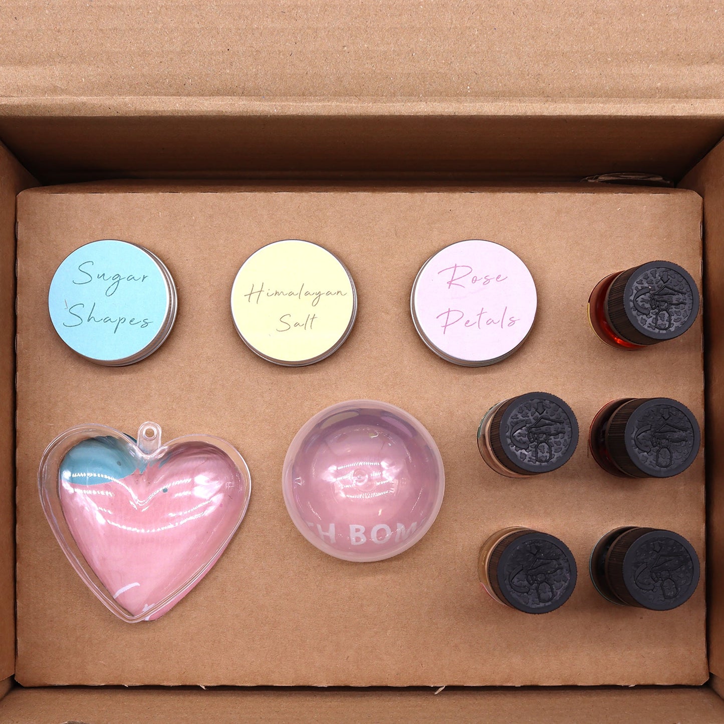 Bath Bomb Kit - Five for Her & Five for Him