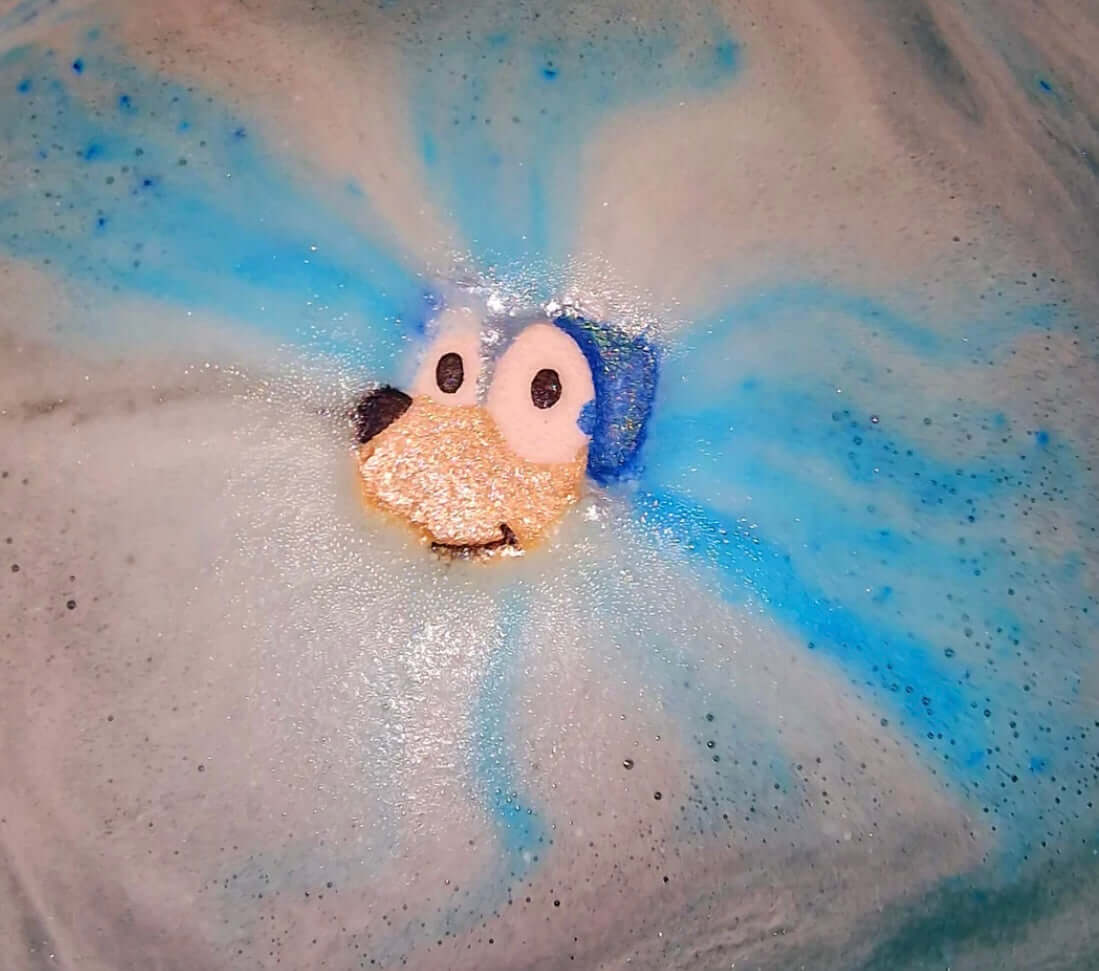 Bluey Dog Bath Bomb