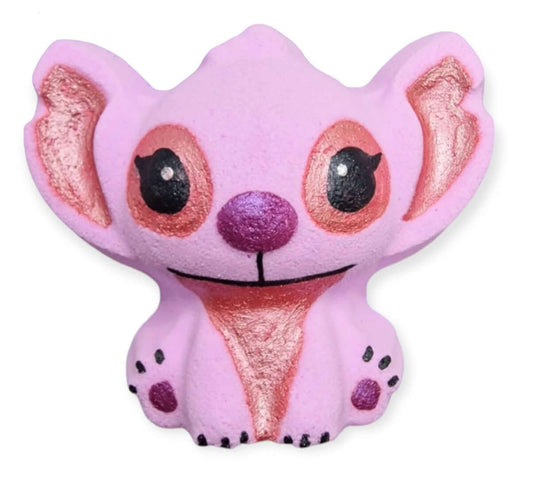 Pink Stitch Angel Experiment 624 Character Bath Bomb