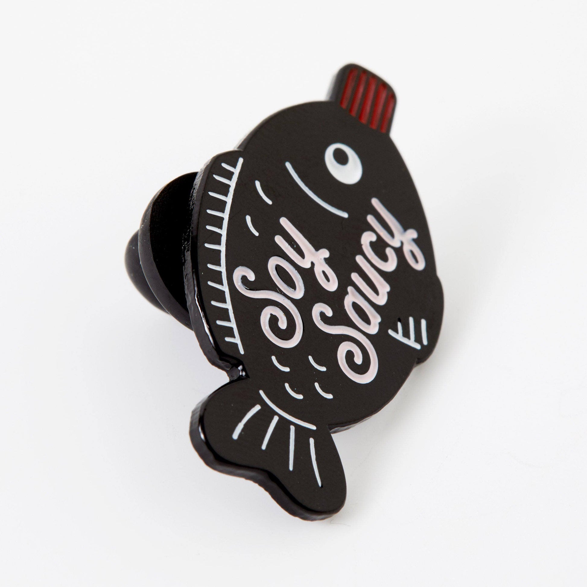 Soy Saucy Enamel Pin Badge