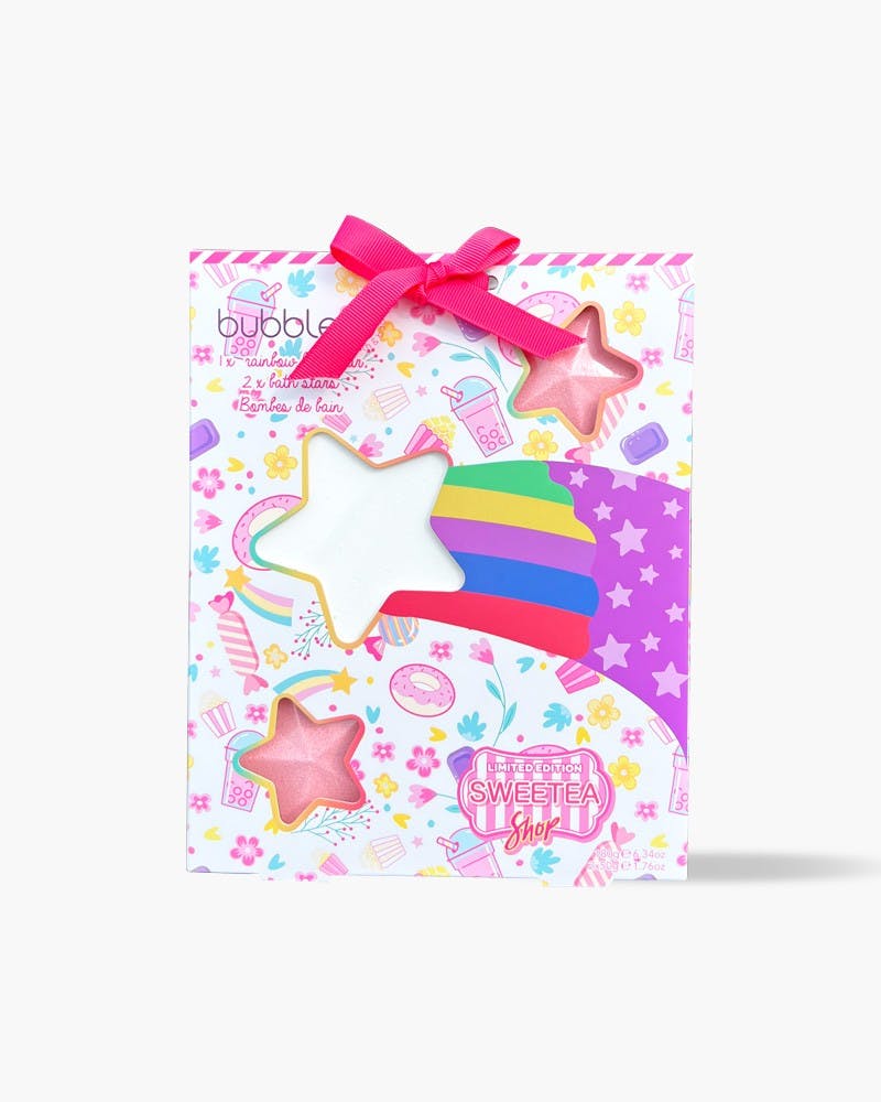 Sweetea Shop Rainbow Bath Bomb Gift Set