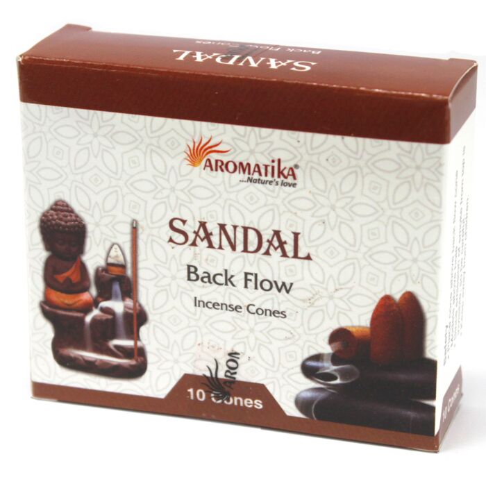 Aromatica Backflow Incense Cones - Sandalwood