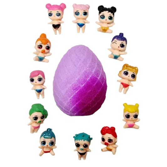 Dolls Surprise Hidden toy Bath Bomb with Hidden Doll