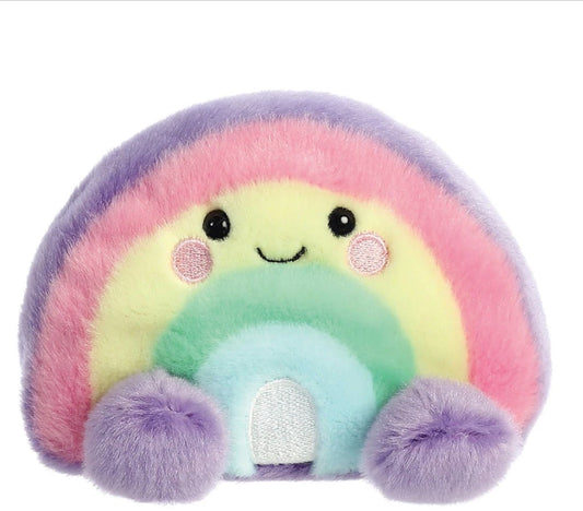 Vivi Rainbow Palm Pal Soft Toy 13cm