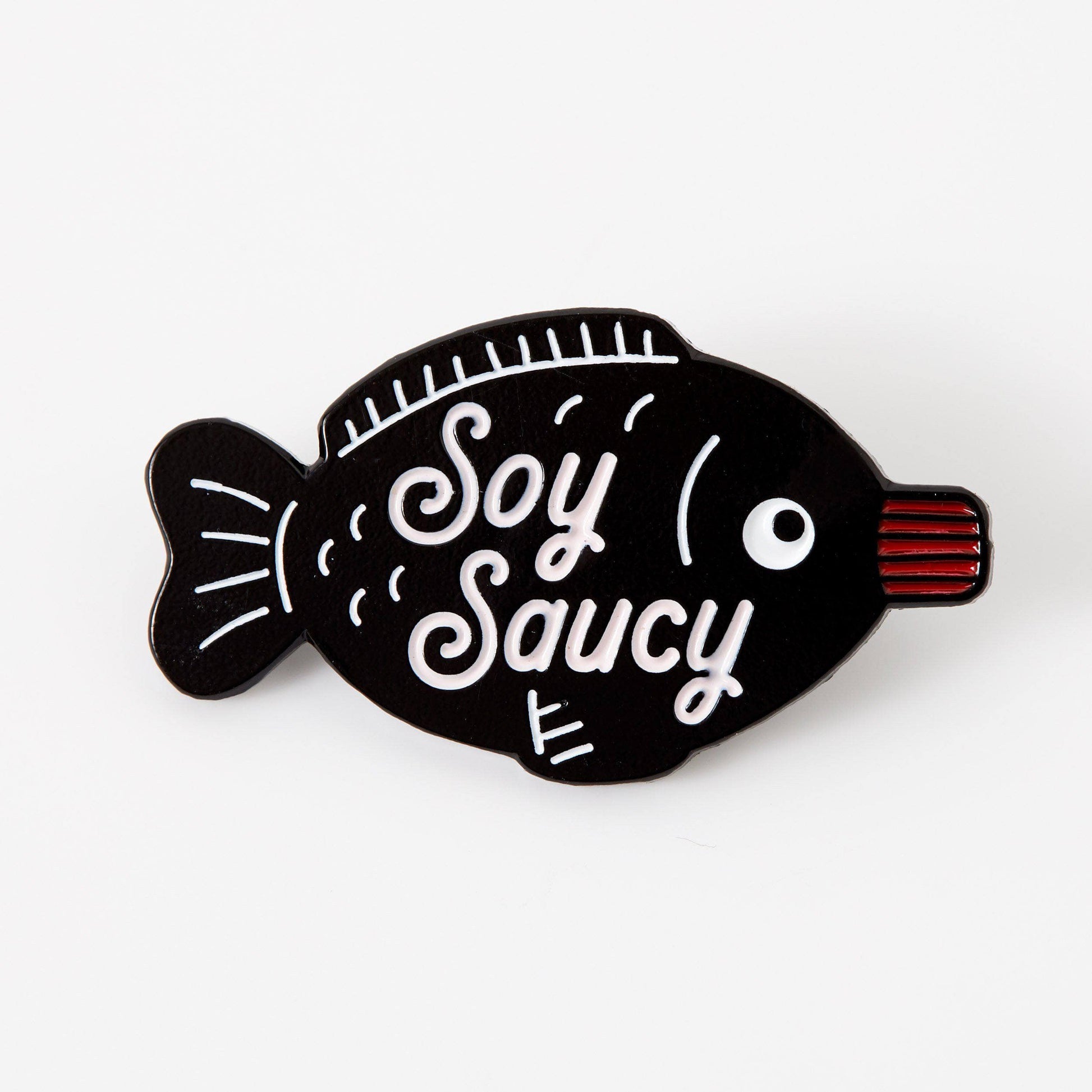 Soy Saucy Enamel Pin Badge