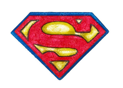 Superman Logo Bath Bomb