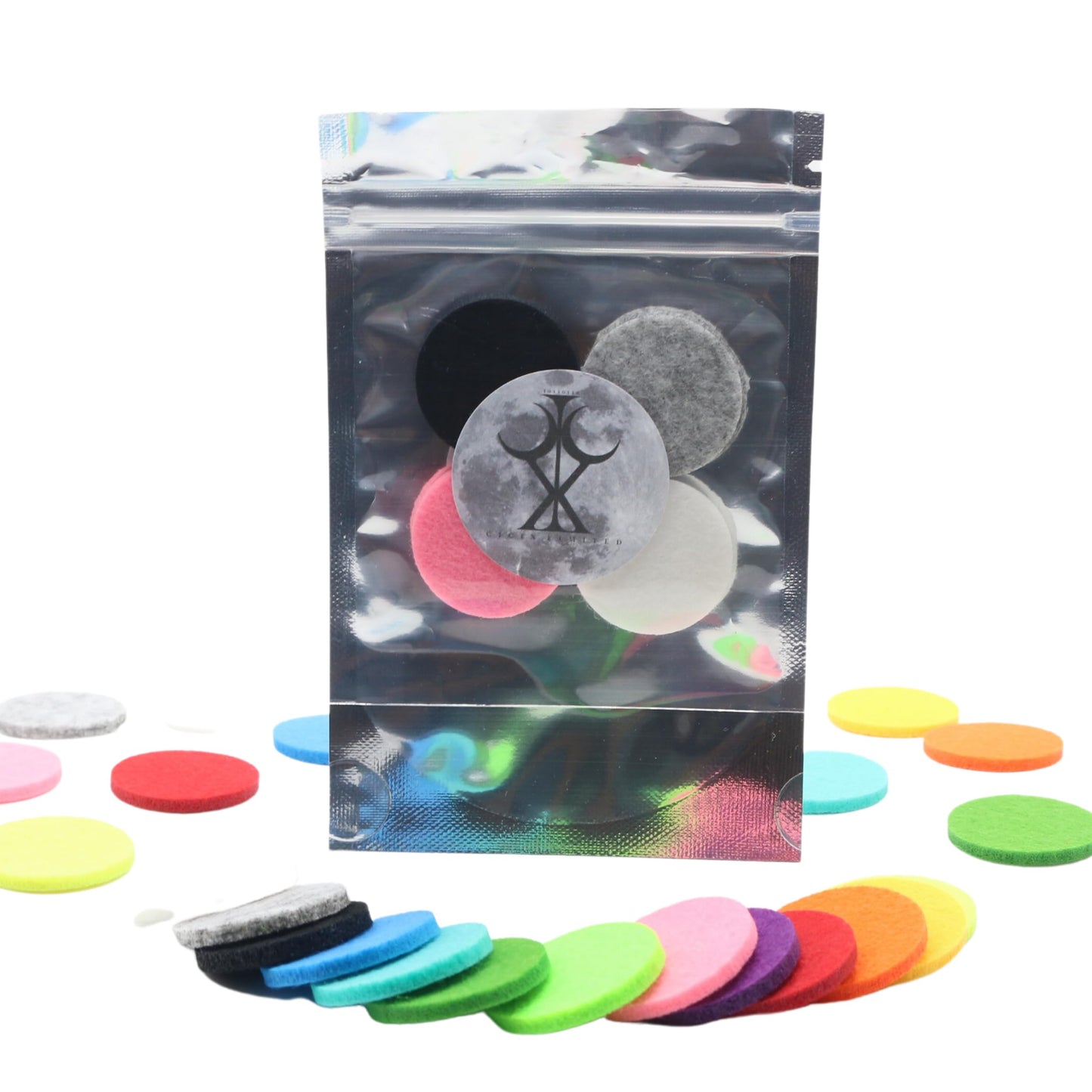 CICIX Scented Vacuum Freshner Discs. 100 Scents To Pick From. Handmade in England. Strong Scented, Long lasting. Pack of 4x 3cm Discs. Vegan And Cruelty Free. (Si)