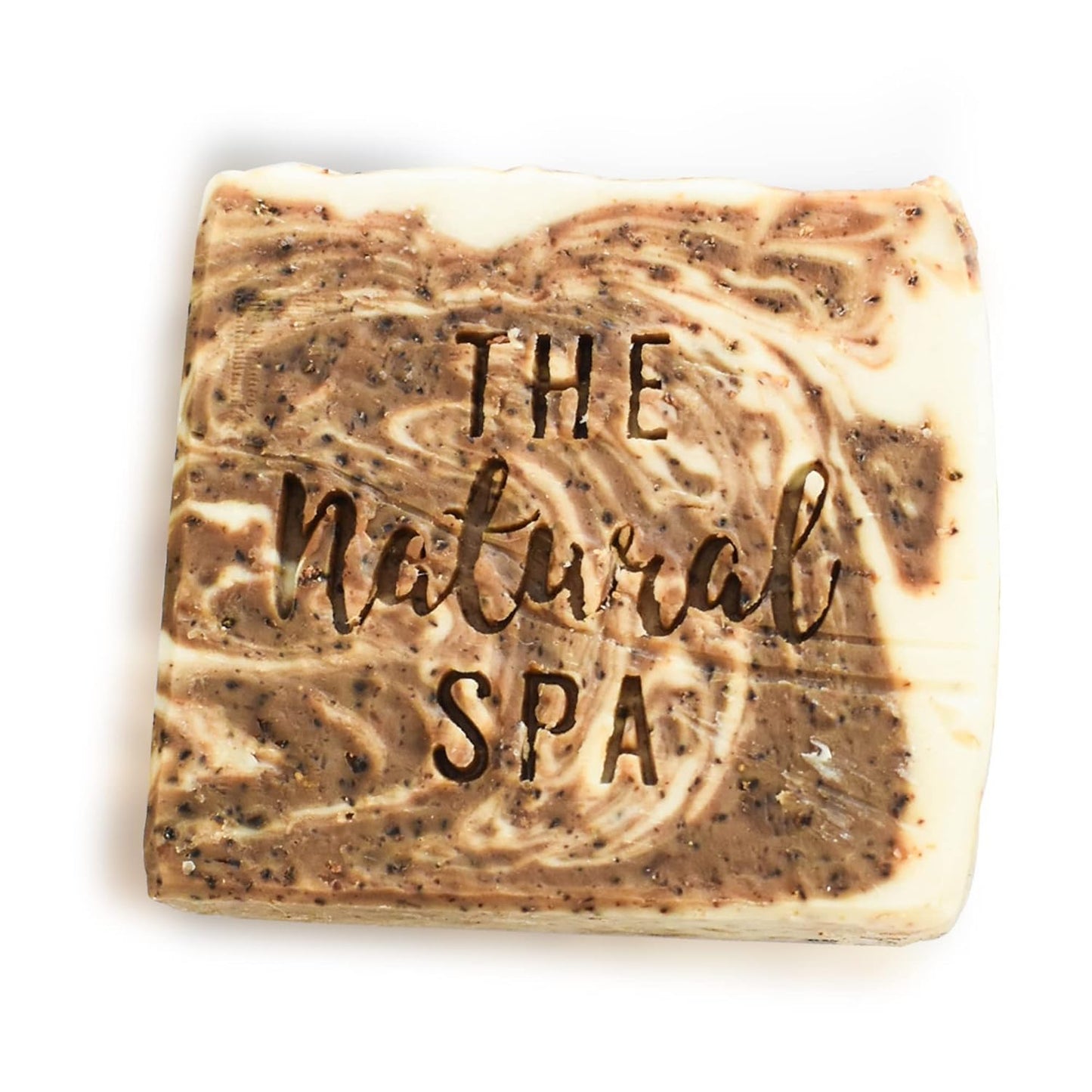 Creamy Coffee Handcrafted Soap Bar, Moisturising Vegan Soap, Natural Exfoliating Soap with Cocoa Butter & Almond Oil, Zero Waste Travel Soap, No Chemicals and Preservatives, 100g - The Natural Spa