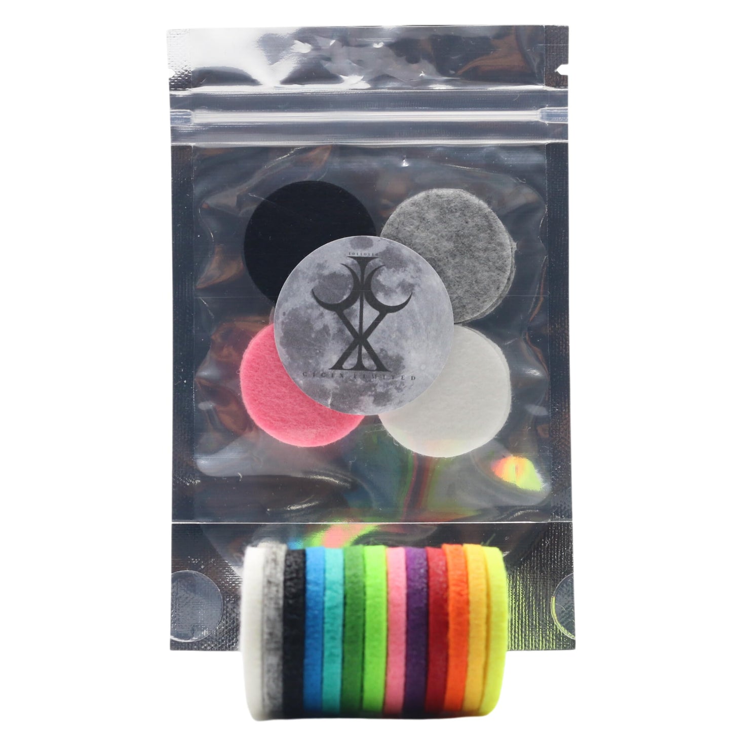 CICIX Scented Vacuum Freshner Discs. 100 Scents To Pick From. Handmade in England. Strong Scented, Long lasting. Pack of 4x 3cm Discs. Vegan And Cruelty Free. (Si)