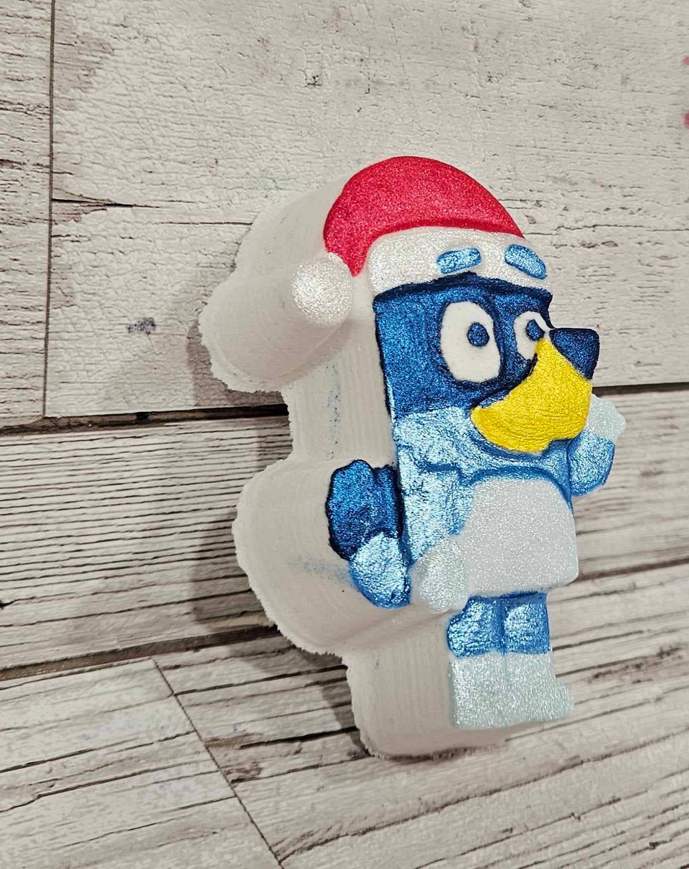 Christmas Blue Dog Bath Bomb