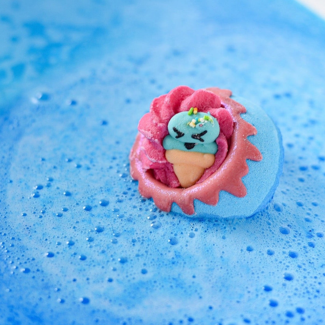 Blue Raspberry Ice Bath Bath Bomb