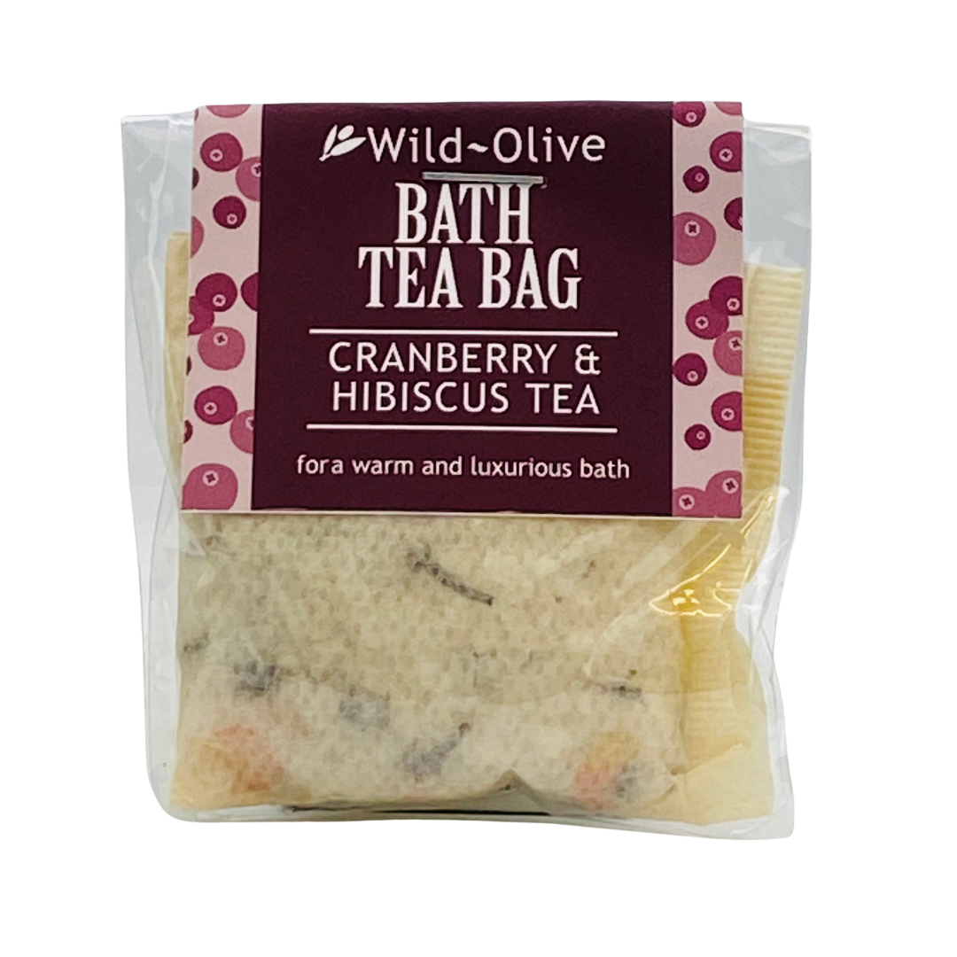 Cranberry & Hibiscus Tea Bath Tea Bag