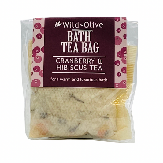 Cranberry & Hibiscus Tea Bath Tea Bag