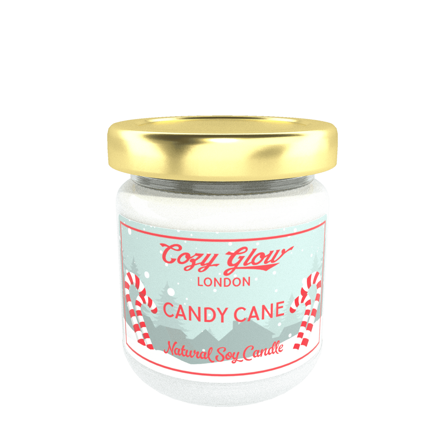 Candy Cane Soy Candle