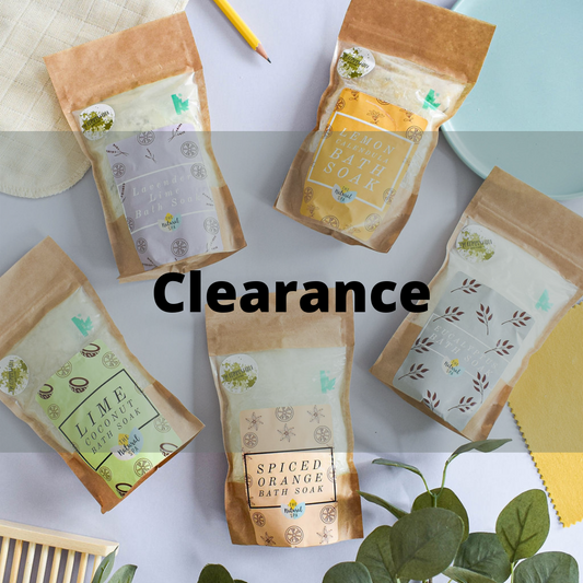 Clearance 225g Bath Soak Pouch