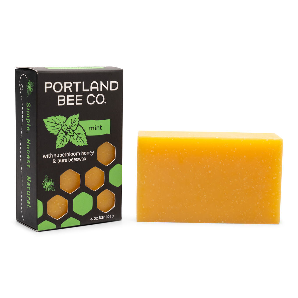 Beeswax & Honey Soap Bar- Oregon Mint