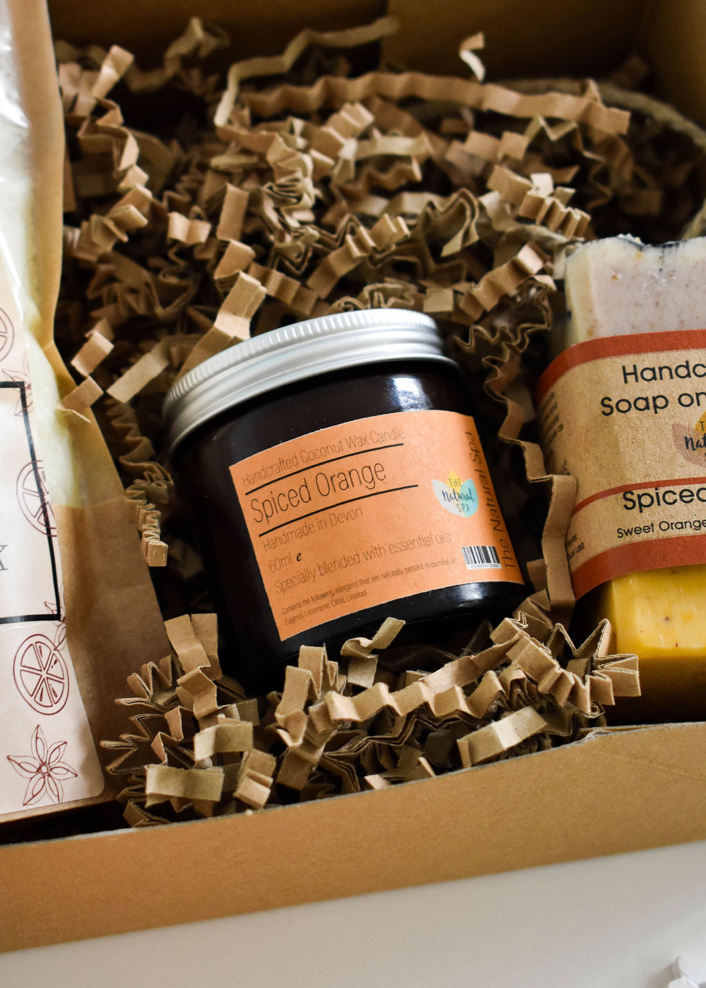 Spiced Orange At Home Natural Spa Set - Bring the spa to your door