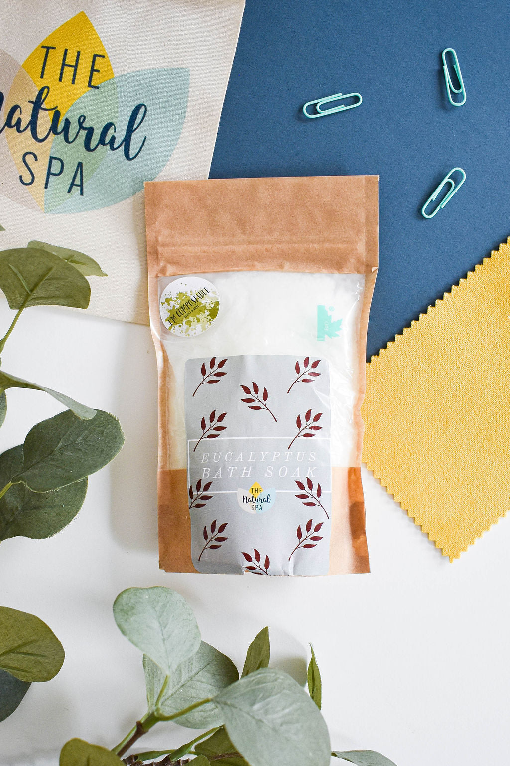 1kg  Eucalyptus Bath Soak - Compostable pouch