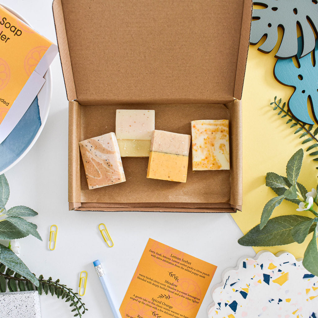 Citrus  Soap Trial Box - 4 pieces