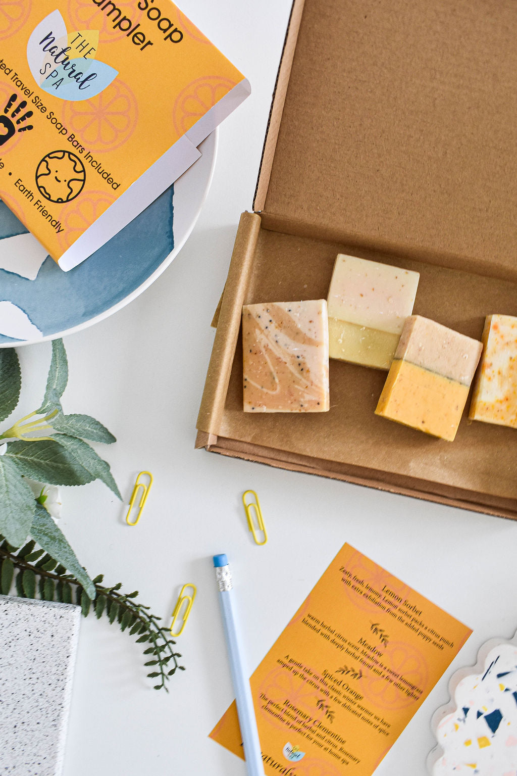 Citrus  Soap Trial Box - 4 pieces