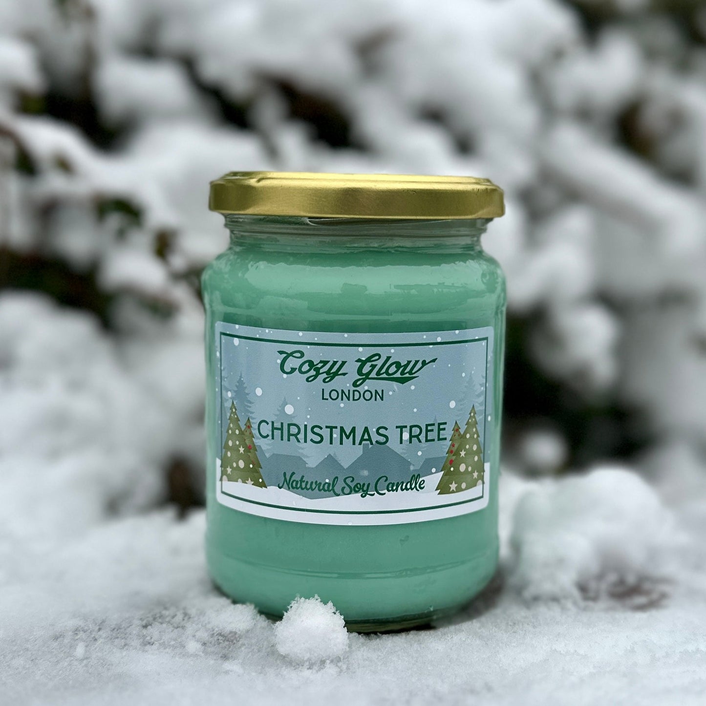 Christmas Tree Soy Candle