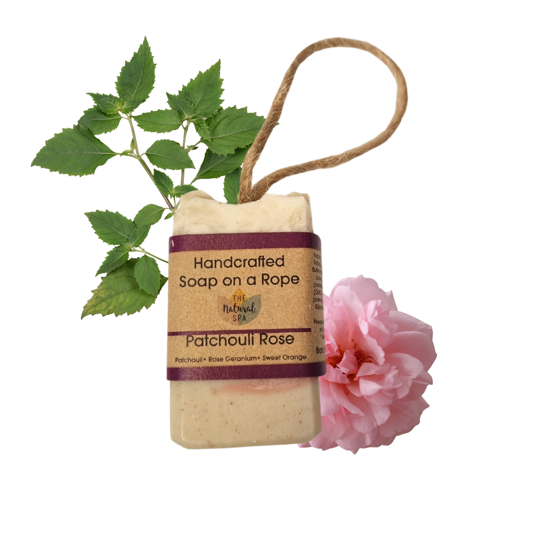 Patchouli Rose Soap bar - Orange, Patchouli and Rose - 3 different styles