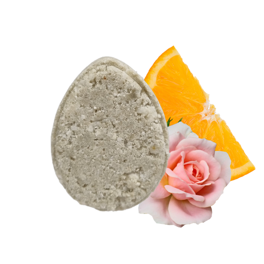 Patchouli Rose ECO Shampoo bar - Non Soap based hair wash