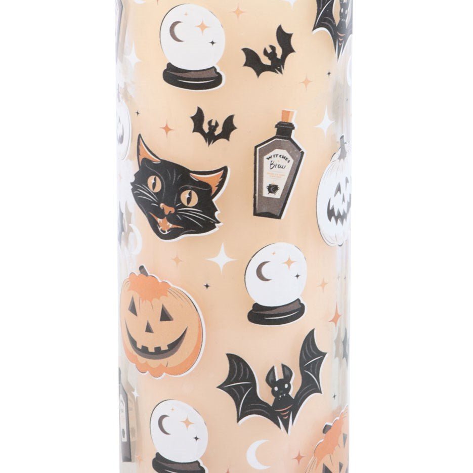 Spooky Spiced Pumpkin Tube Candle