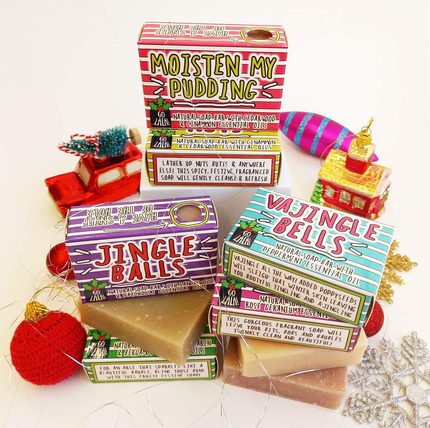 Vajingle Bells Fanny Soap Bar