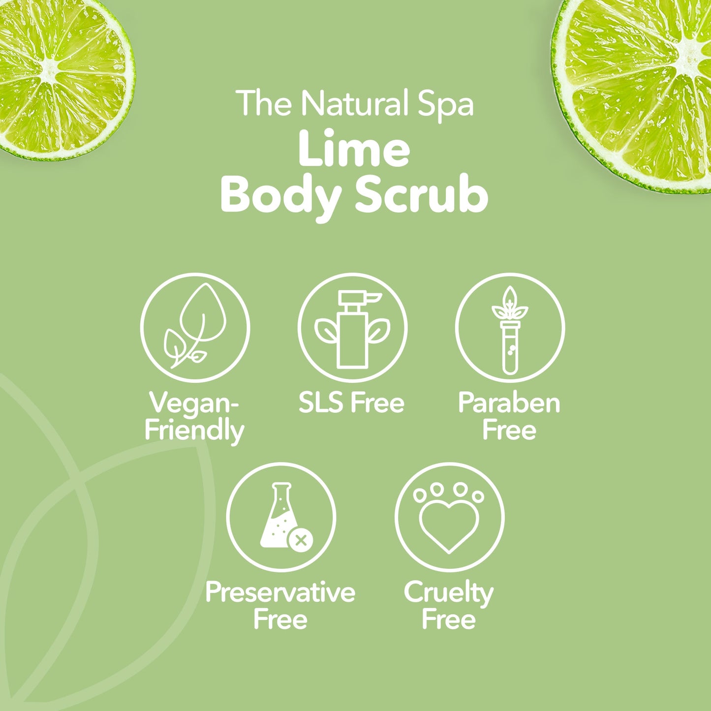 lime Body Scrub - 3 different size option