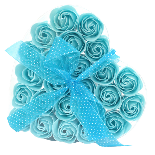 Blue Soap Roses (24 Roses)