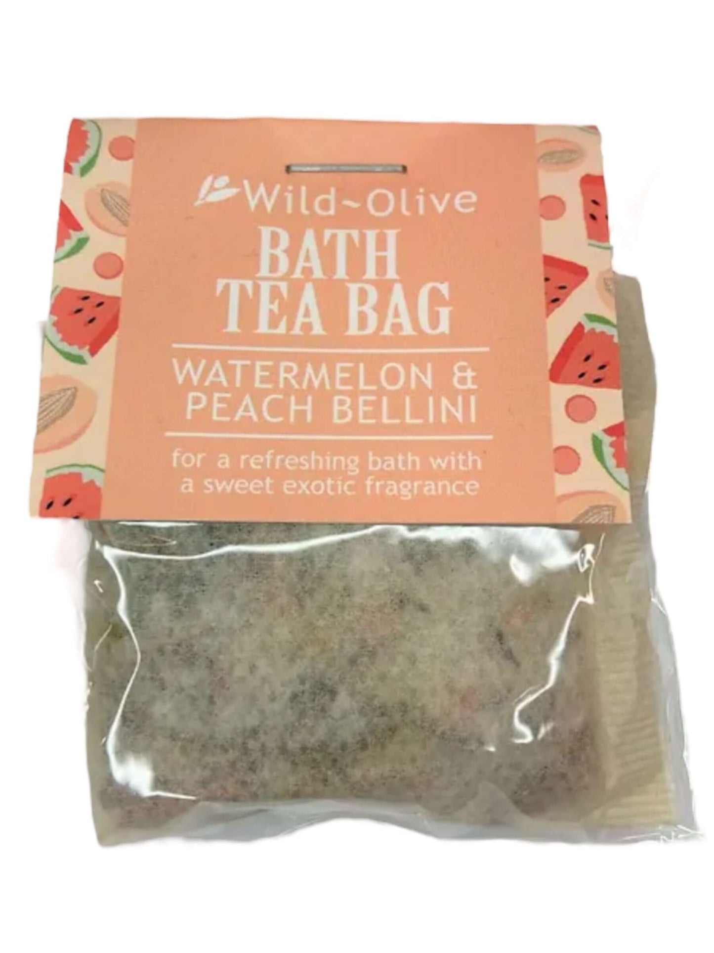 Watermelon & Peach Bellini Bath Tea Bag