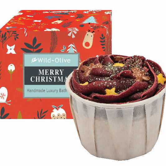 Merry Christmas Luxury Bath Melt - Boxed