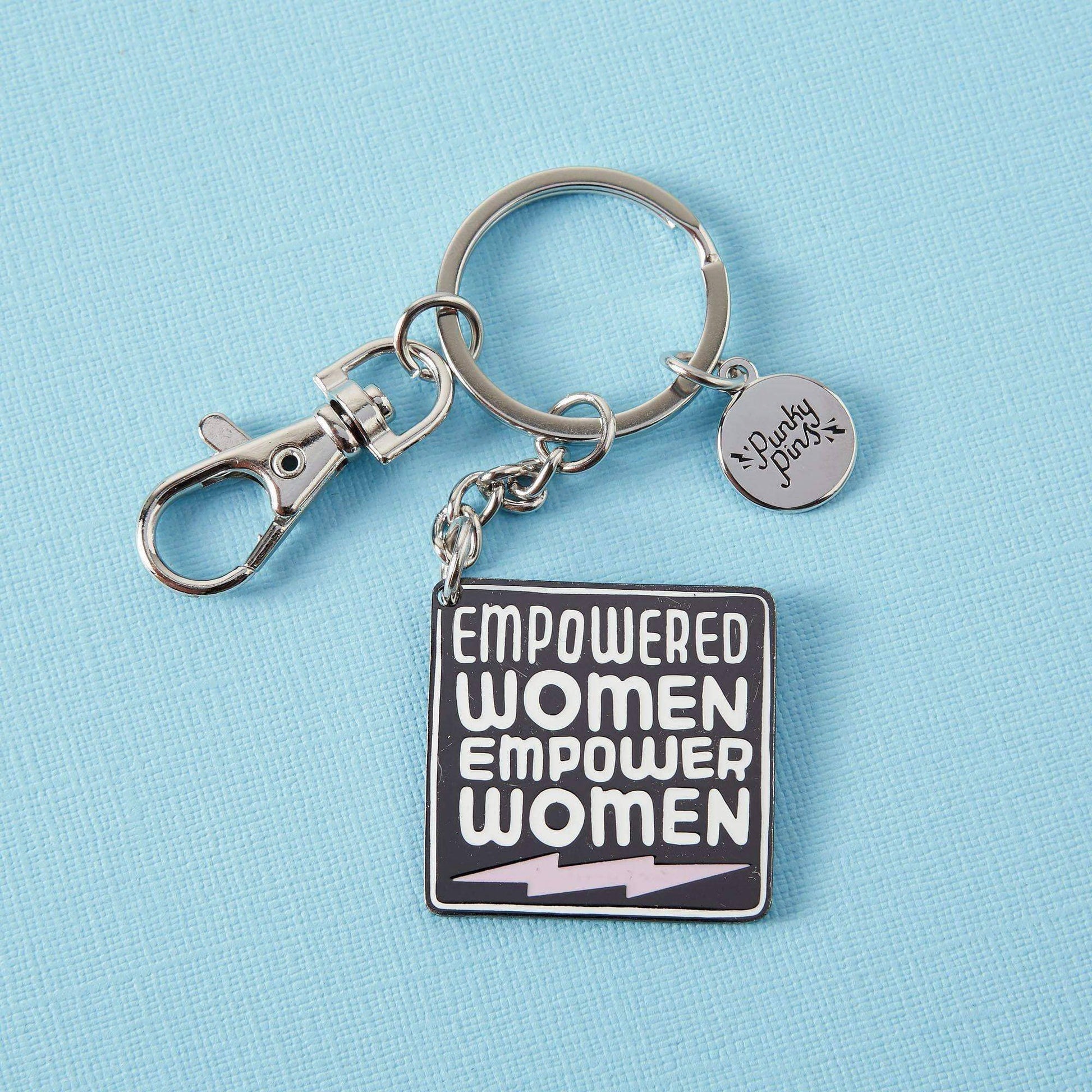 Empowered Women Enamel Keyring Accessory