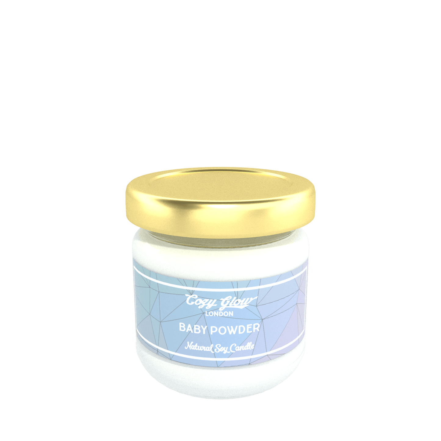 Cozy Glow Baby Powder mini Soy Candle