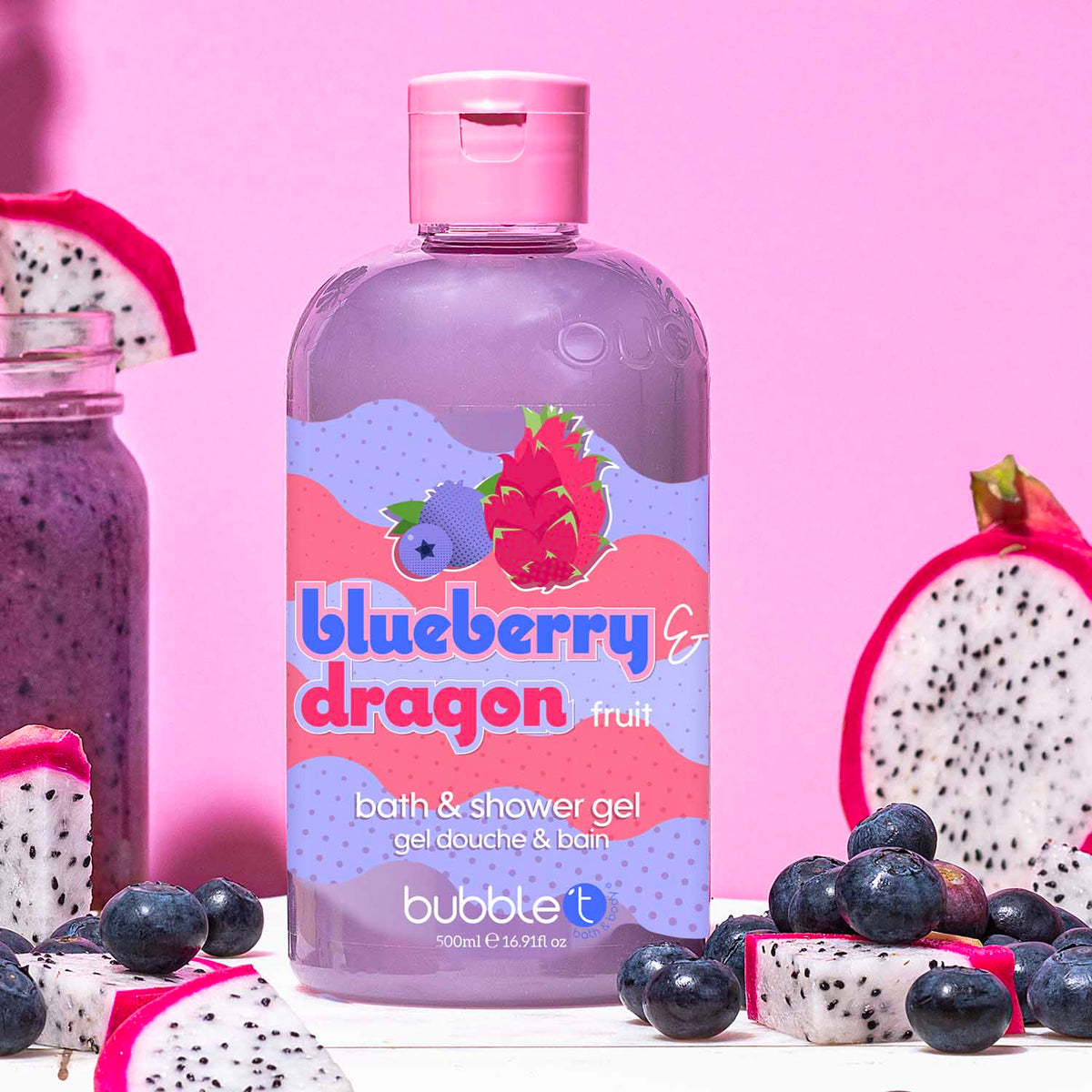 Blueberry & Dragon Fruit Smoothie Body Wash