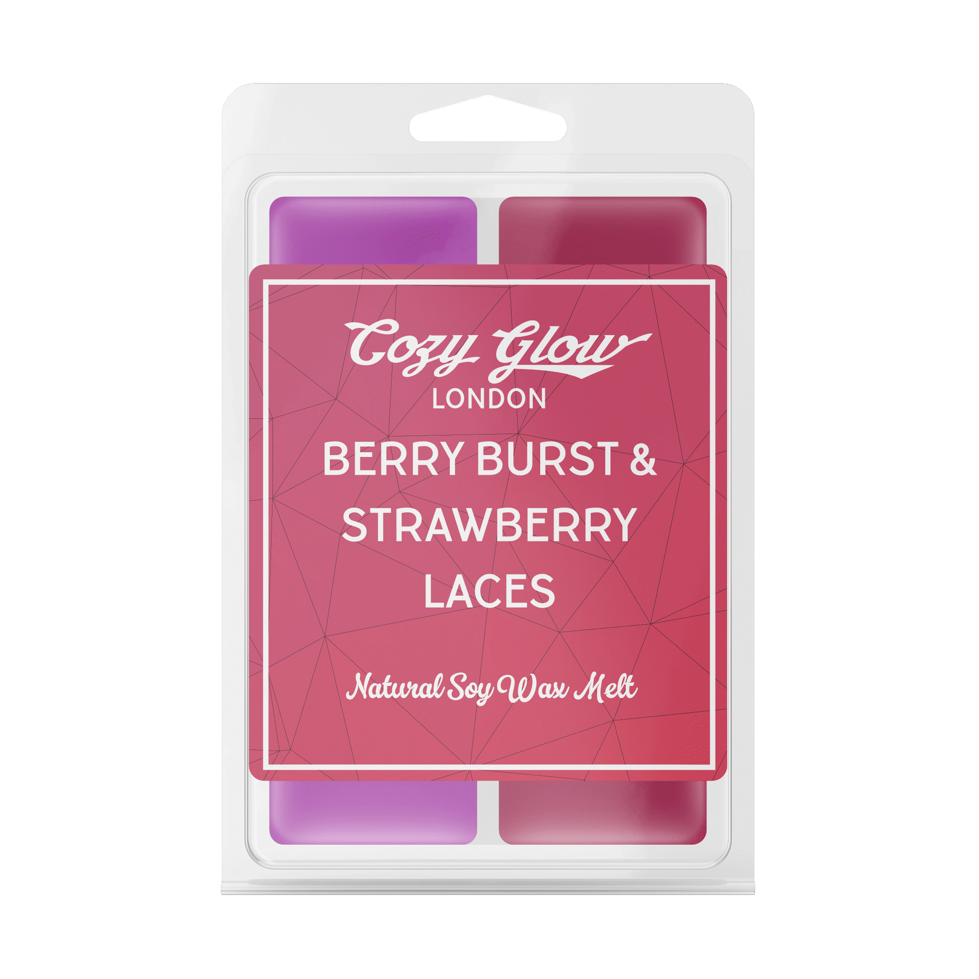 Cozy Glow Berry Burst & Strawberry Laces Soy Wax Melt Duo