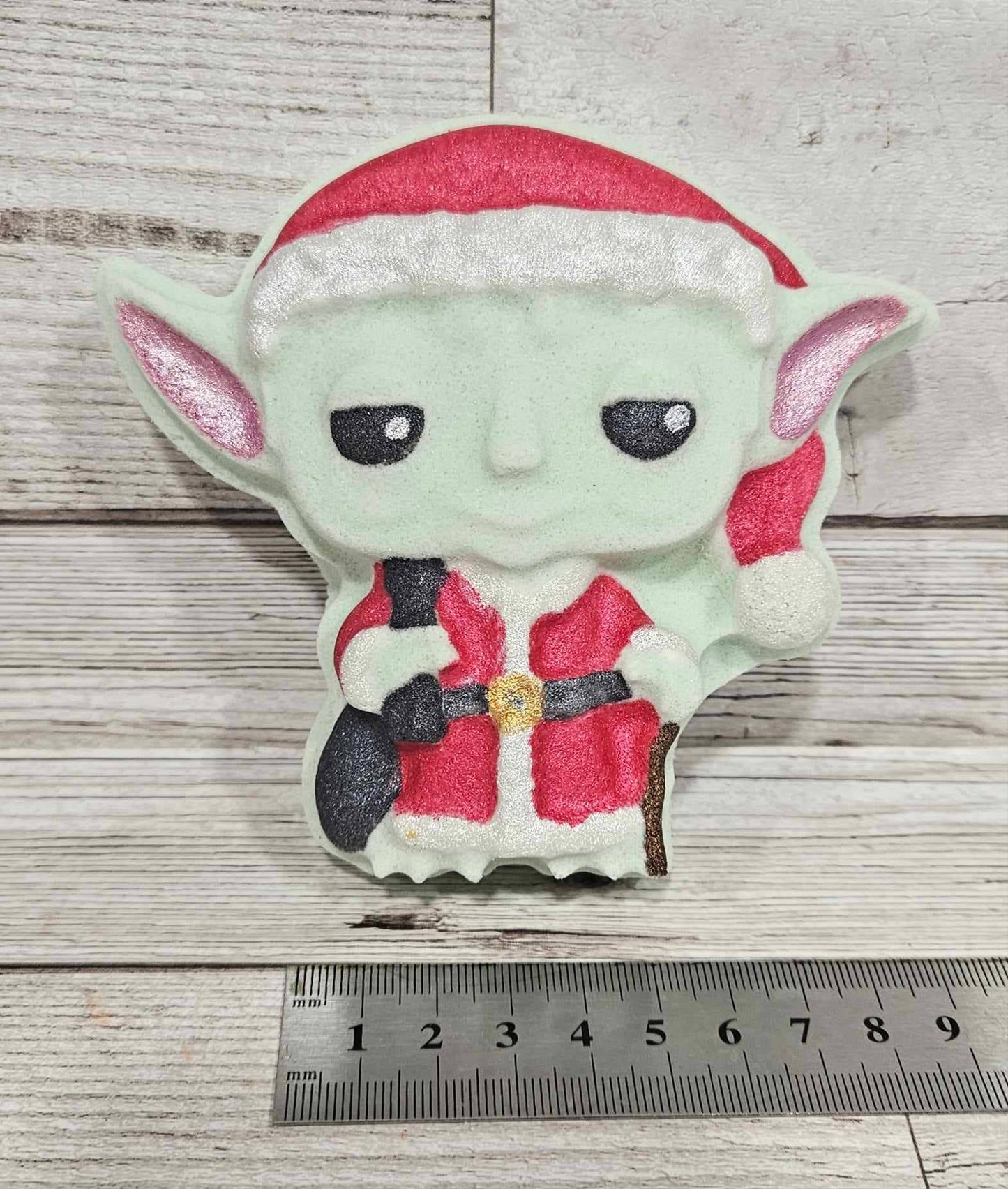 Christmas Yoda Bath Bomb