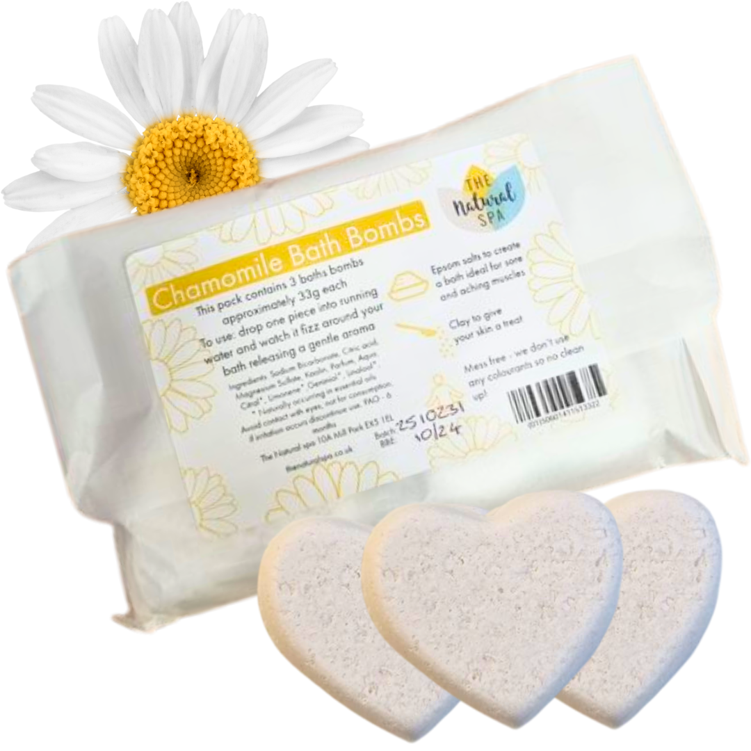 Chamomile Aromatherapy Bath Bombs