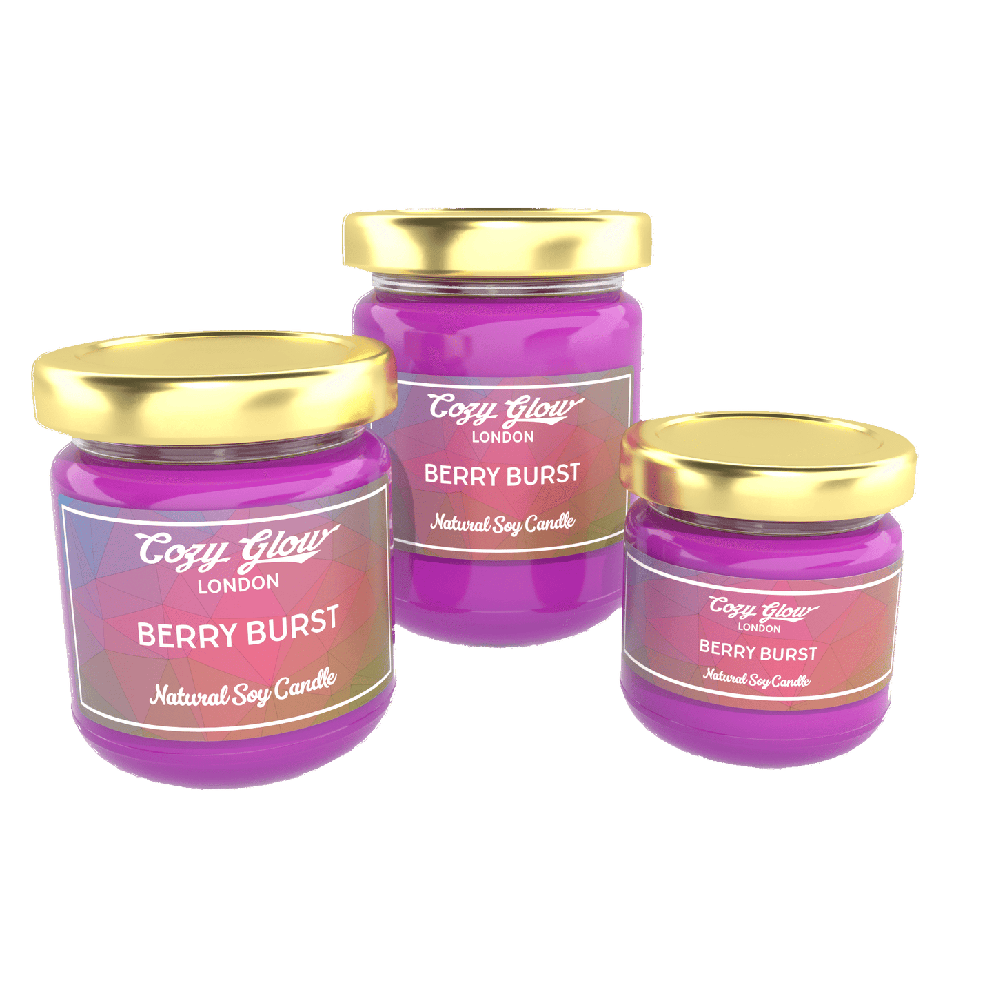 Cozy Glow Berry Burst Soy Candle