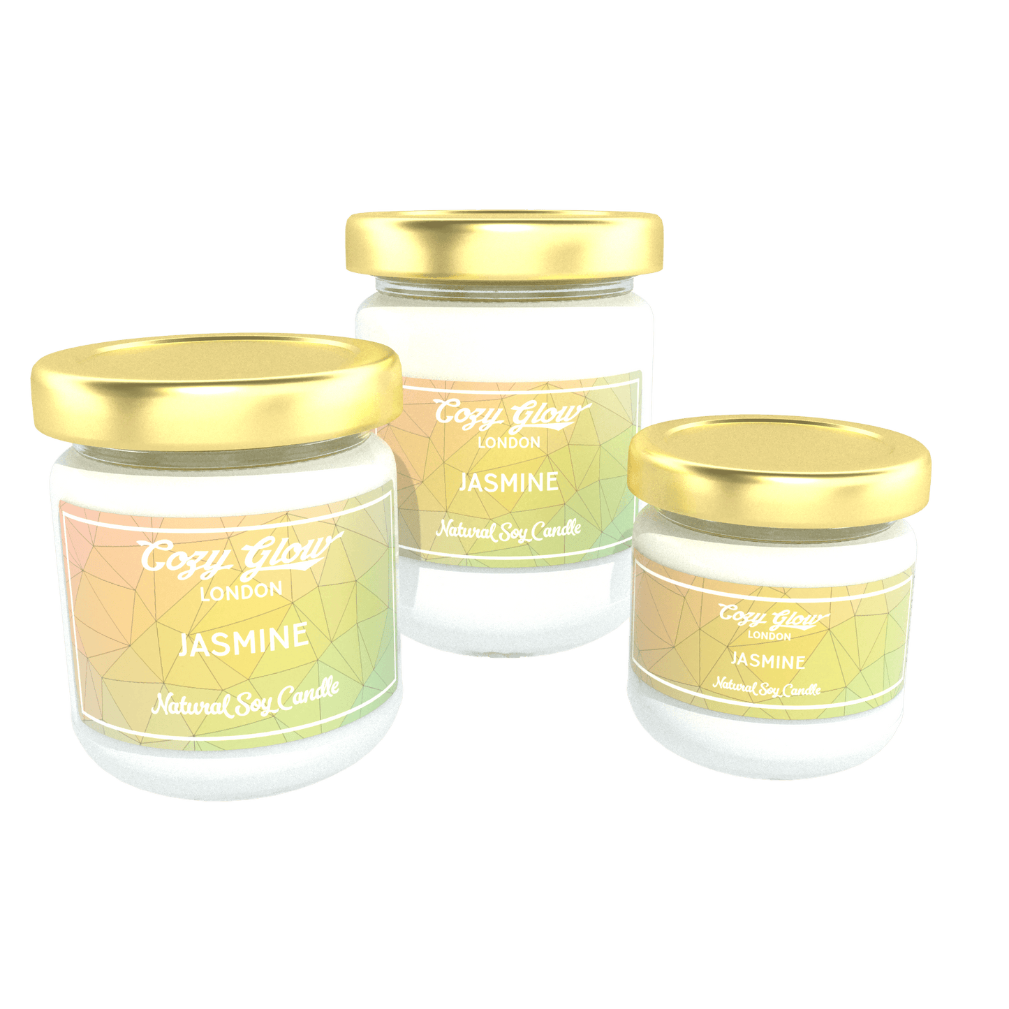 Cozy Glow Jasmine Soy Candle