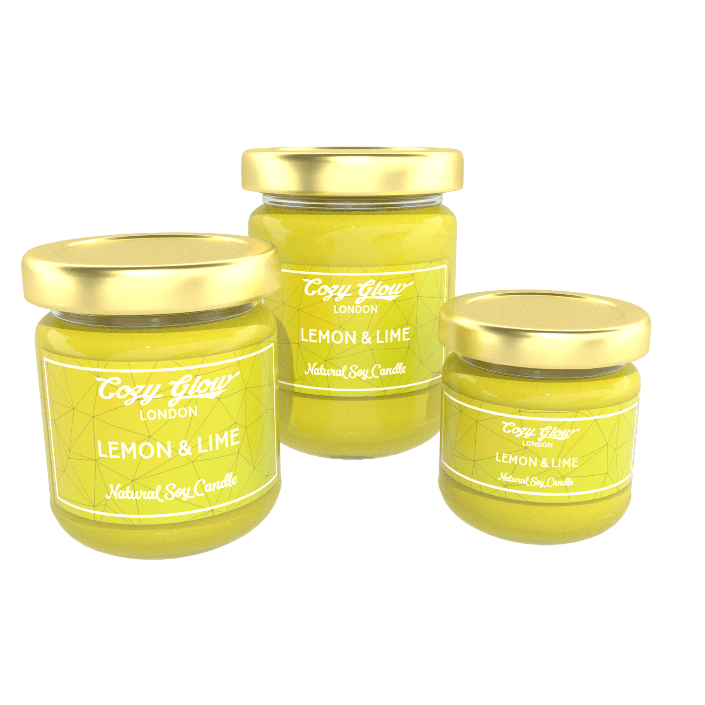 Cozy Glow Lemon & Lime Soy Candle