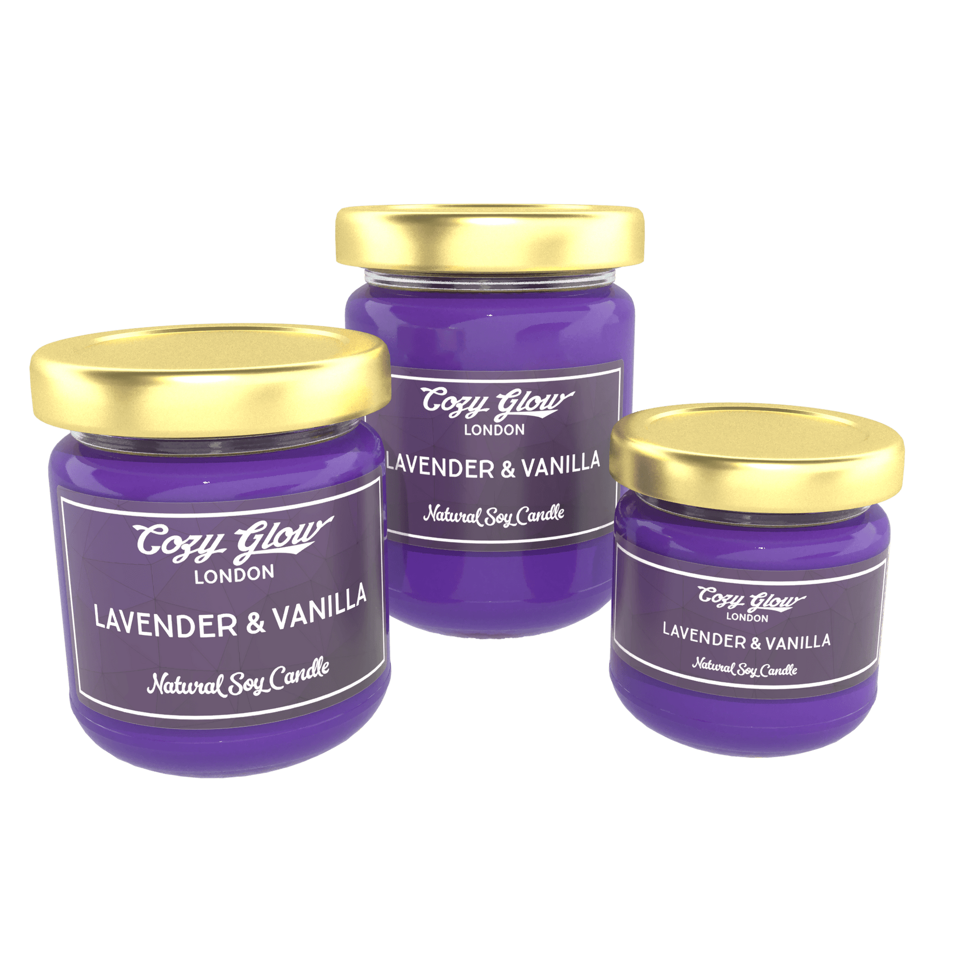 Cozy Glow Lavender & Vanilla Soy Candle