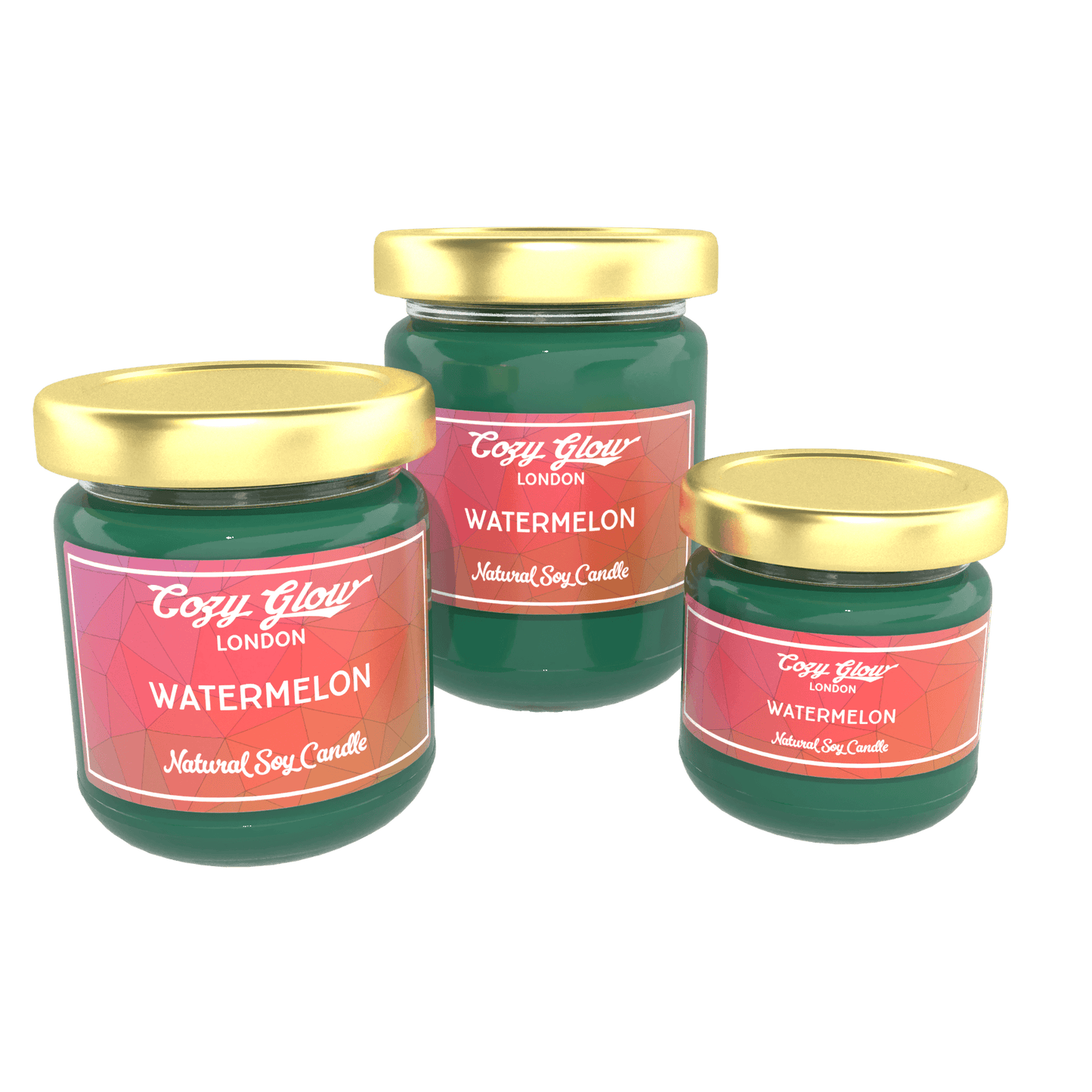 Cozy Glow Watermelon Soy Candle